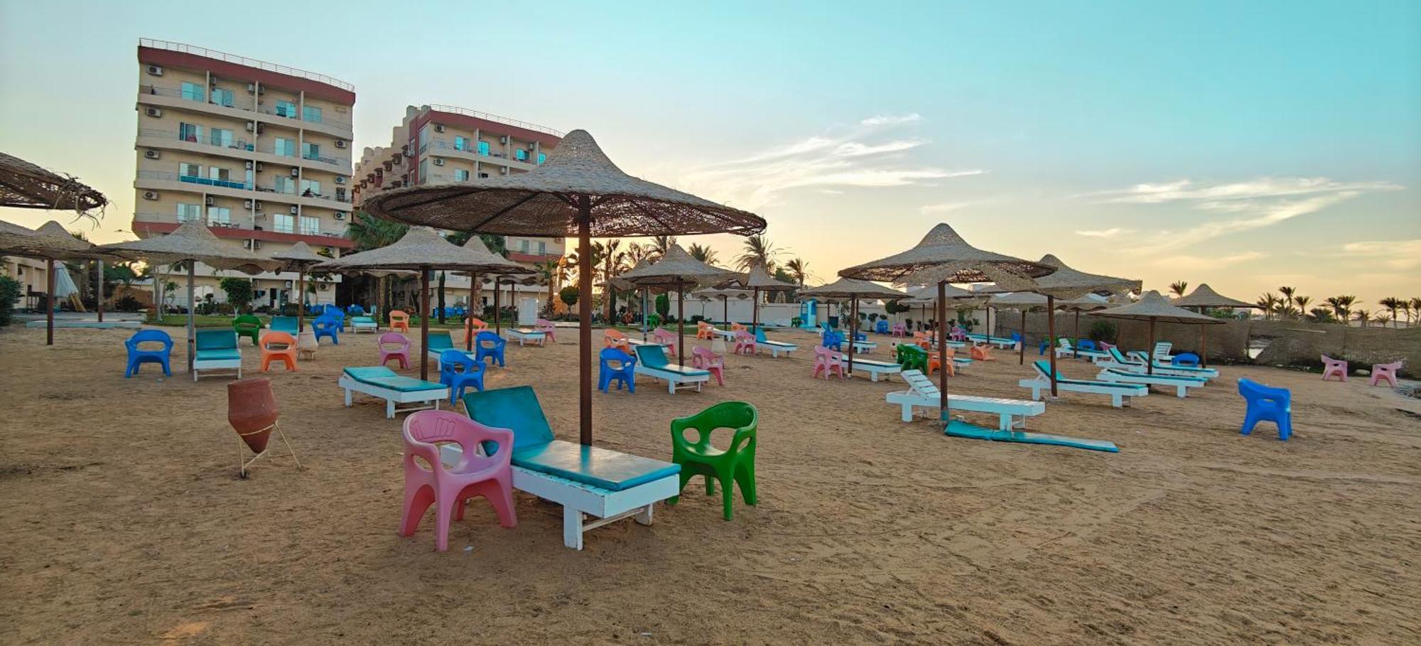Casablanca Beach Direct Sea View Tow Bedroom Apartment Hurghada Habitación foto