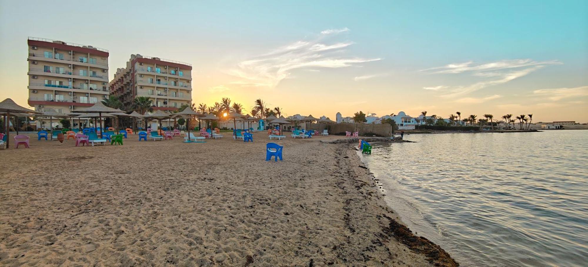Casablanca Beach Direct Sea View Tow Bedroom Apartment Hurghada Habitación foto